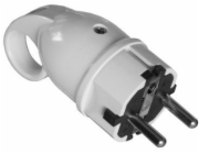 Zástrčka PAWBOL, 3P, 16A, 250V, bílá