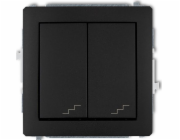 KARLIK DOCLE Limor Double Staircase Black Mat (12DWP-33)