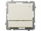 Ospel Single Sonata 16AX IP20 s ecru podsvícením (LP-3RS/...