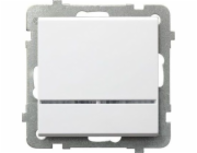 Ospel Jednopólový spínač Sonata 16AX IP20 bílý header (LP-1RS/m/00)