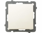 Ospel Single konektor AS ecru (LP-1G/m/27)