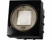 Ospel Single Lambda spínač hermetický IP44 černý (LNH-1LC/25)