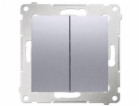 Kontakt - Simon Double Silver Mat - DW6/2.01/43 Schodiště