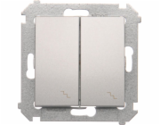 Kontakt - Simon Double Silver Mat - DW6/2.01/43 Schodiště