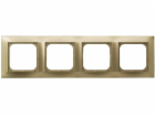 Ospel čtyřnásobného rámu Impresja Golden Metallic (R-4Y/28)