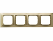 Ospel čtyřnásobného rámu Impresja Golden Metallic (R-4Y/28)