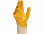 Delta plus rukavice nio15 nikdo 10 bílý a žlutý ni01510