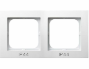 Ospel dvojitý rám jako pro konektory BIALy IP-44 (RH-2G/00)