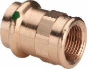 Viega Transitional Fitting with SC GW 18x3/4 Bronze 294519