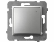 Ospel Aria Silver schodišťový spínač (LP-3U/m/18)