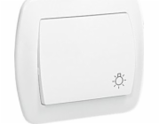 Kontaktovat -Simon Tlačítko Light Chord White - AS1/11