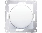 Kontaktní simon Simon 54 Rotary Dimmer na Dim LED 230V 2-250W White DS9L.01/11 (WMDS-004XLX-011)