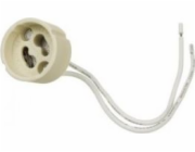 Maclean Connection Socket, keramický rám GU10 MacLean Energy MCE428 250V ~, Jmenovitý proud 2a, délka kabelu 14 cm