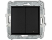 Karlik Mini Double Staircase Black Mat (12MWP-33)