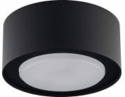Stropní lampa Nowodvorski Round Flea Black Downlight. Mathered Lamp pro kancelář