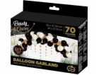BA&C White-Gold a Black Balloon Garland 70 PCS