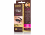 Delia Henna gel na obočí 3.0 tmavě hnědá