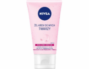 Umytí gel-tváře Nivea pro suchou a citlivou pokožku 150 ml