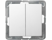 Ospel Double button Impresja bílá (LP-17Y/m/00)