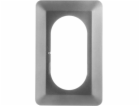 Zamel Dvojitý stříbrný nástěnný kryt OSX-220 stříbrný (YN...