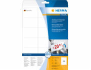 Herma odlepovací etikety 4203 Movables, A4, 63,5 x 46,6 mm, bílý, matný papír, 450 ks, zaoblené rohy (4203)