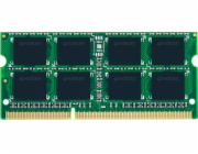 Paměť notebooku GoodRam SODIMM, DDR3, 8 GB, 1600 MHz, CL11 (GR1600S3V64L11/8G)