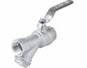 Perfexim Vodní kulový kohout WW DN25 s filtrem, těžký typ PHA-006 G1 WW PN30 DN25 (01-006-0250-000)