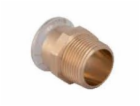 Geberit Mapress Kupfer konektor 15mm přechodový GZ 1/2 (6...
