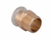 Geberit Mapress Kupfer konektor 15mm přechodový GZ 1/2 (61703)