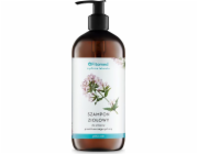 Finomerovaný bylinkový bylinkový šampon