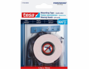 TESA POWERBOND DOUBLE-SIDED TAPE 1.5m x 19mm FOR TILES