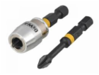 DEWALT SADA BITŮ DT70536T, 2XPH2 50MM + MAGNET. DRŽÁK TOR...