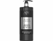 Apis APIS_Action For Men 3v1 hydratační gel na mytí těla, obličeje a vlasů 1000ml