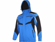 Softshell bunda Lahti Pro s kapucí a odnímatelnými rukávy, modro-černá, XL (L4093004)