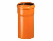 Magnaplastová trubka s šálkem, jádro v úšklenici vnějšího kanalizačního systému 160 mm 1m (22050)