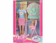 Panenka Icom Anlily 30 cm s dětskou židlí