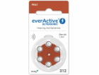 EverActive Baterie do sluchadla PR41 6 ks.