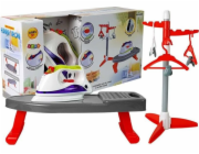 Lean Sport Bateriový stojan na železné prkno s věšáky