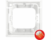 Ospel Ospel Aria ZP-4UC 0,1W LED podsvícení pro trojité spínače, červená