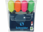 SCHNEIDER Zvýrazňovač "Job 150", 4 barvy, 1-5mm