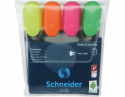 SCHNEIDER Zvýrazňovač "Job 150", 4 barvy, 1-5mm