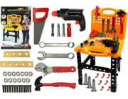 Leantoys velká sada kutilství sada složená v kufru