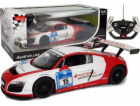 Rastar Auto R/C Audi R8 LMS Rastar 1:14 bílá a červená