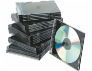 Krabice pro CD/DVD Slim Transparent 25 PC. (5706002022105)