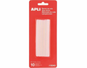Lepicí tyčinky Apli 7,5 mm x 100 mm transparentní 10 ks