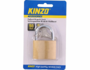 Kinzo Kinzo - Mosazný visací zámek 50 mm se 3 klíči
