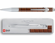 Caran d`Arche Pen 849 Pop Line Totally Swiss - Chocolate
