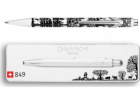 Caran d`Arche Pen 849 Pop Line Totally Swiss - Paper Cut