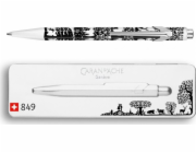 Caran d`Arche Pen 849 Pop Line Totally Swiss - Paper Cut