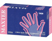 Maxter nitrilové rukavice Maxter Cobalt Blue L 100 PCS.